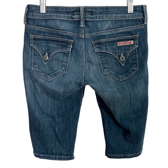 Hudson Jeans * Low-rise Skinny Denim Bermuda Shorts * Size 26 - Picture 2 of 5